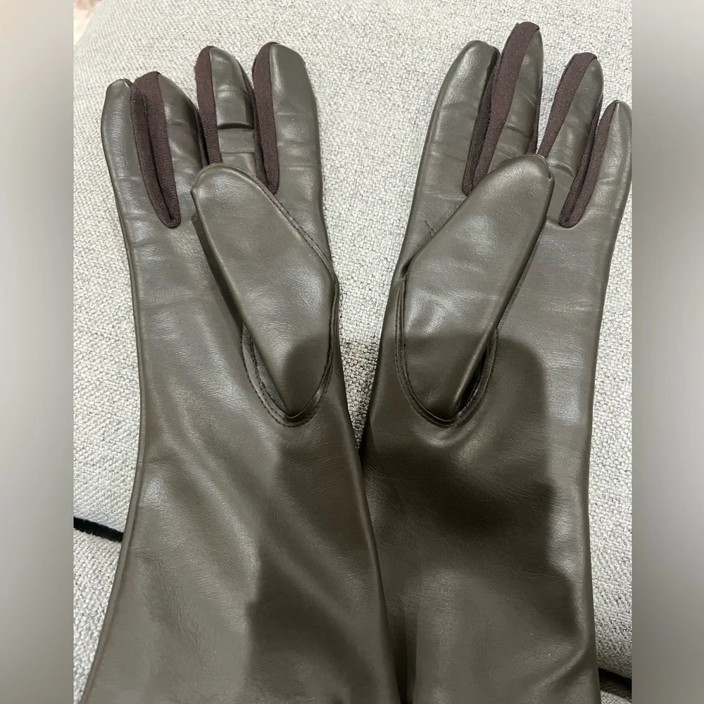 Vintage Brown WPL 9373 Nylon Gloves